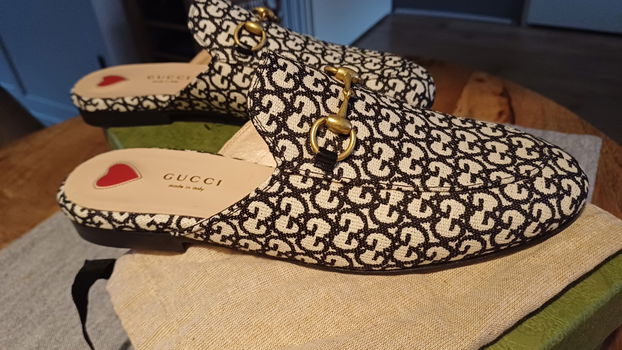 Gucci Princetown loafers schoen muil/instappers/ sandaal. Maat 37. Nieuw. - 0