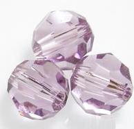 Swarovski 5000 Light Amethyst 8mm 6 Stuk - 1