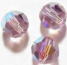 Swarovski 5000 Light Amethyst AB 8mm 34 St. of P.St. - 1