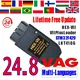 VCDS 24.8 2024 + VAGCOM HEX REAL v2 USB OBD2 VCI PAKKET - 0 - Thumbnail