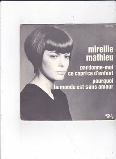 Single Mireille Mathieu - Pardonne-moi ce caprice d'enfant