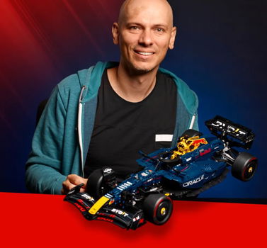 LEGO 42206 Technic Red Bull Racing Team Race Car Oracle Red Bull Racing RB20 F1 auto - 1