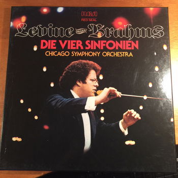 ELPEE - Levine dirigiert BRAHMS - Die vier Sinfonien - Chicago Symphony Orchestra - 0