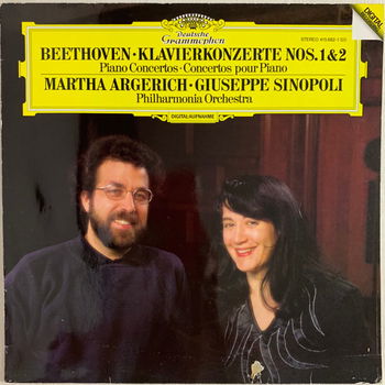 ELPEE - Beethoven - Martha Argerich, piano - Philharmonia Orchestra, Giuseppe Sinopoli - 0