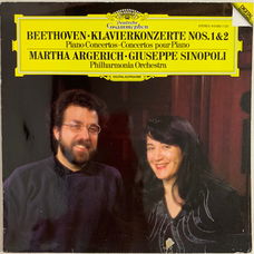 ELPEE - Beethoven - Martha Argerich, piano - Philharmonia Orchestra, Giuseppe Sinopoli