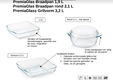 TUPPERWARE PremiaGlass PremiaGlass Braadpan Casserole met deksel 2,1 lt - 1 - Thumbnail