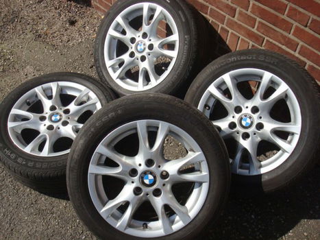 16''Originele BMW Velgen en Banden Steek 5x120 - 5