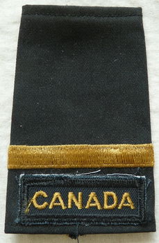 Rang Onderscheiding / Rankslide, Junior Officer, Second Lieutenant, Canadian Army, 1970s.(Nr.1) - 0