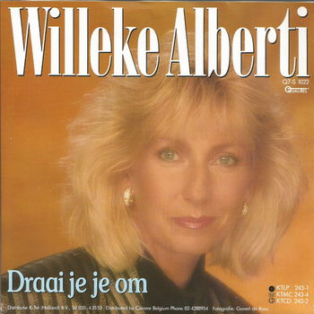 Willeke Alberti ‎– Draai Je Je Om - 0