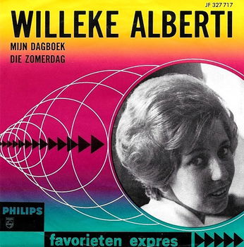 Willeke Alberti ‎– Mijn Dagboek / Die Zomerdag - 0