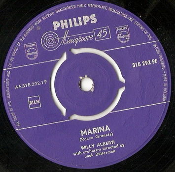 Willy Alberti ‎– Marina - 0