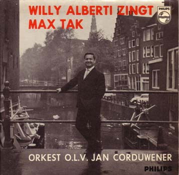 Willy Alberti ‎– Willy Alberti Zingt Max Tak - 0