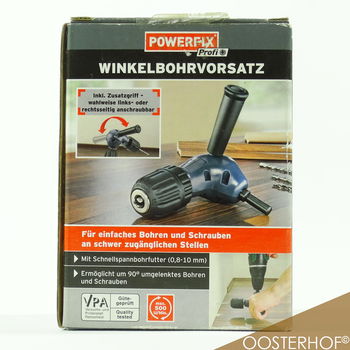 PowerFix® Profi® - Haakse Hoek Boormachine Opzet Stuk | ZGAN - 1