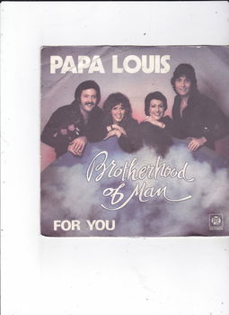 Single Brotherhood Of Man - Papa Louis - 0