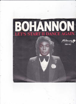 Single Bohannon - Let's start II dance again - 0