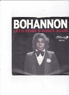 Single Bohannon - Let's start II dance again