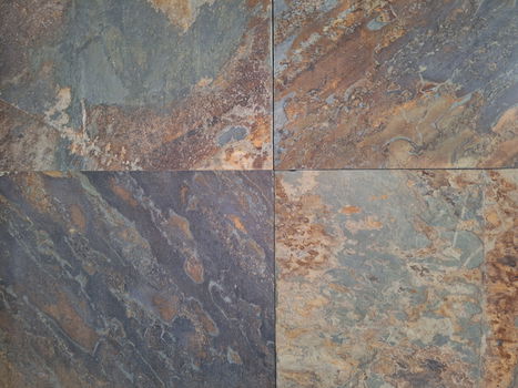 natuursteen tuintegels Rusty Slate 60x60 cm - 1