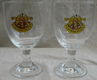 Set Vintage Bierglazen, Merk: Grimbergen, Inhoud: 0,33L, 2 stuks. - 0 - Thumbnail