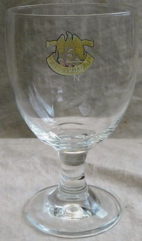 Set Vintage Bierglazen, Merk: Grimbergen, Inhoud: 0,33L, 2 stuks. - 6