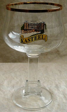 Bierglas, Merk: Kasteelbier - Ingelmunster, Inhoud: 0,33L, 1 stuks.