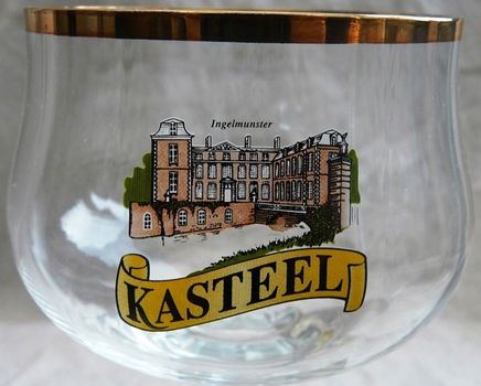 Bierglas, Merk: Kasteelbier - Ingelmunster, Inhoud: 0,33L, 1 stuks. - 1