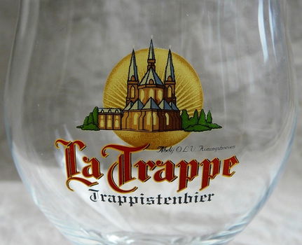 Bierglas, Merk: La Trappe - Trappistenbier, Inhoud: 0,25L, 1 stuks. - 1