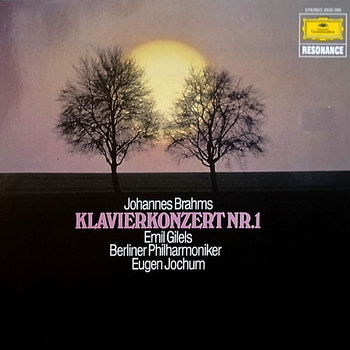 LP - Brahms - Klavierkonzert nr.1 - Emil Gilels - 0