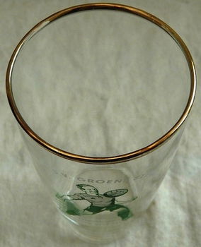 Drinkglas, R.K.S.V. Groene Ster - Heerlerheide, Inhoud: 0,3L, 1 stuks, 1960s. - 4