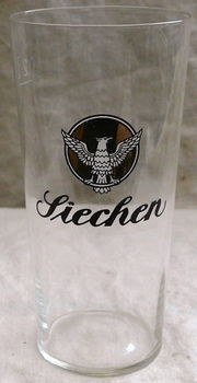 Bierglas, Vintage, Merk: Siechen Bier, Inhoud: 0,2L, 1 stuks, 1960s. - 0