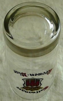 Bierglas, Vintage, Merk: Tettnanger - Kronen Bier, Inhoud: 0,3L, 1 stuks, 1960s. - 6