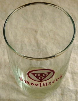 Bierglas, Vintage, Merk: 3 (Drie) Hoefijzers - Breda, Inhoud: 0,25L, 1 stuks, 1960s. - 5