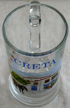 Bierpul, Vintage, Souvenir Creta, Inhoud: 0,25L, 1 stuks. - 6