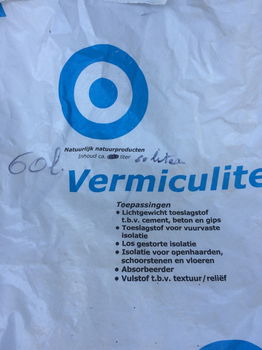 Isolatie Vermiculiet korrel 5-7mm (60 liter) speciale gebruikeigenschappen - 3