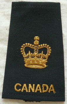 Rang Onderscheiding / Rankslide, Non-Commissioned Members, Warrant Officer, Canadian Army, 1970s.(1)