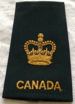 Rang Onderscheiding / Rankslide, Non-Commissioned Members, Warrant Officer, Canadian Army, 1970s.(1) - 1