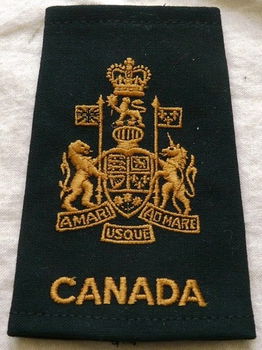 Rang / Rankslide, Non-Commissioned Members, Chief Warrant Officer, Canadian Army, 1970s.(1) - 1