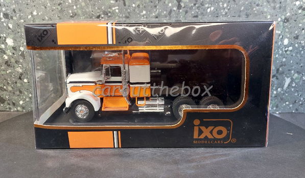 Kenworth W925 1970 wit/oranje 1:43 Ixo V1092 - 3