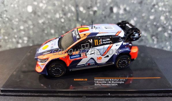 Hyundai i20 N Rally1 #11 1:43 Ixo V1093 - 0