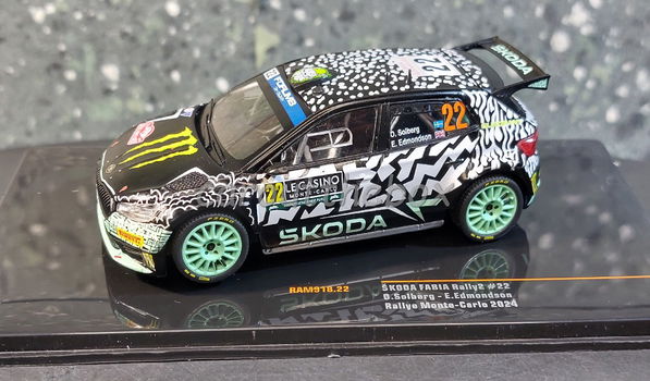 Skoda Fabia Rally2 #22 1:43 Ixo V1094 - 0