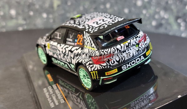 Skoda Fabia Rally2 #22 1:43 Ixo V1094 - 2