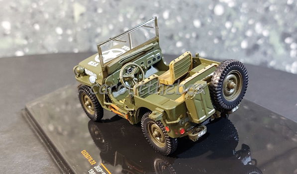 Jeep Willys MB 1943 groen 1:43 Ixo V1097 - 2