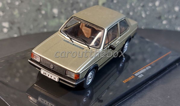 Volkswagen Jetta 1979 bruin 1:43 Ixo V1099 - 1