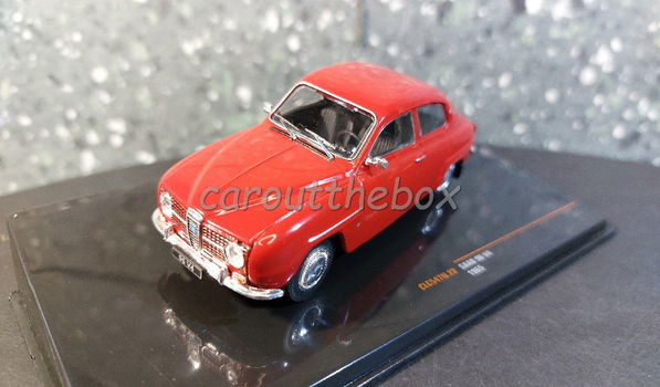 Saab 96 V4 1965 rood 1:43 Ixo V1103 - 1