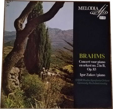 LP - Brahms - Concert for piano - Igor Zukov - 0