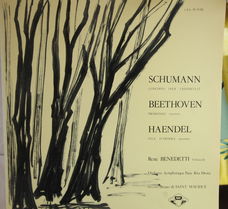 ELPEE - Schumann * Beethoven * Haendel - René Benedetti, violoncello