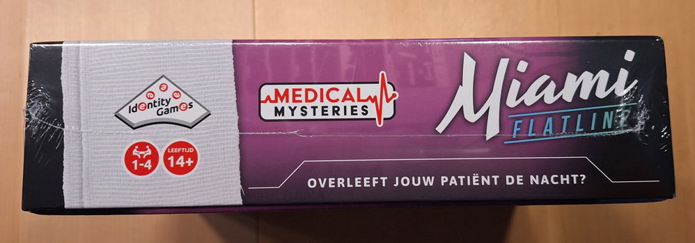 Te koop nieuw bordspel Medical Mysteries - Miami Flatline. - 2