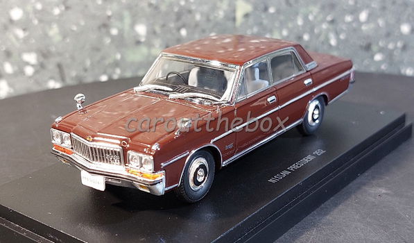 Nissan President 252 bruin 1:43 Ebbro 023 - 1