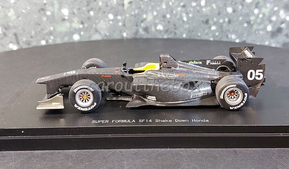 Super Formula SF14 shake down Honda 1:43 Ebbro 028 - 0