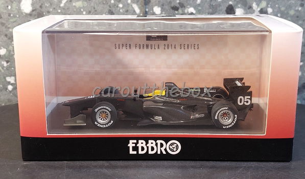 Super Formula SF14 shake down Honda 1:43 Ebbro 028 - 3