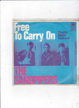 Single The Sandpipers - Free to carry on - 0